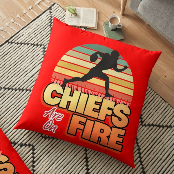 Kansas City Football Lover Floor Pillow