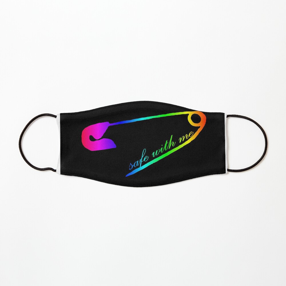 Safe with me safety pin Mask