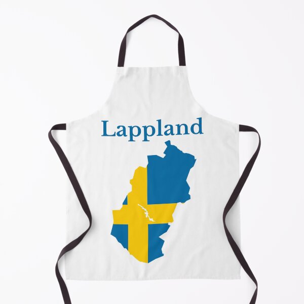 Item preview, Lappland Province Map, Swedish Province, Sweden. designed and sold by marosharaf.