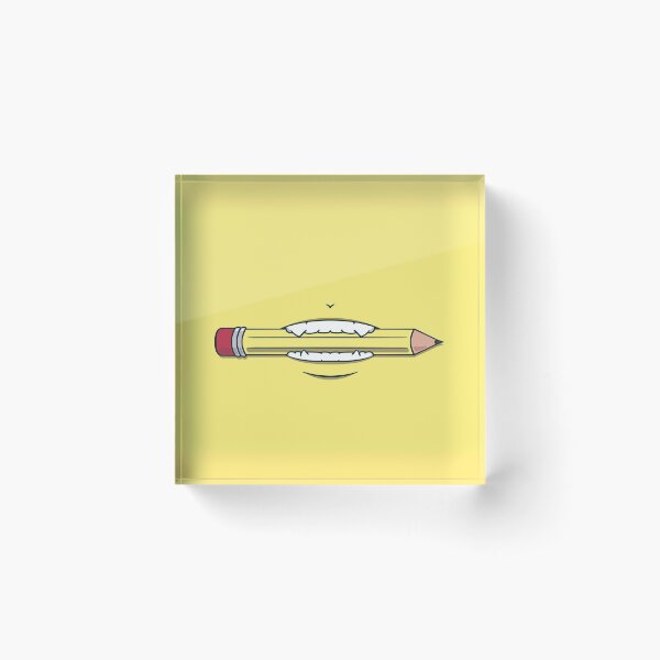 Item preview, Pen in Mouth - Yellow designed and sold by PabloooDuarte.