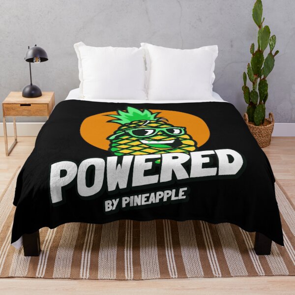 Item preview, Powered by Pineapple designed and sold by betterlifeisveg.