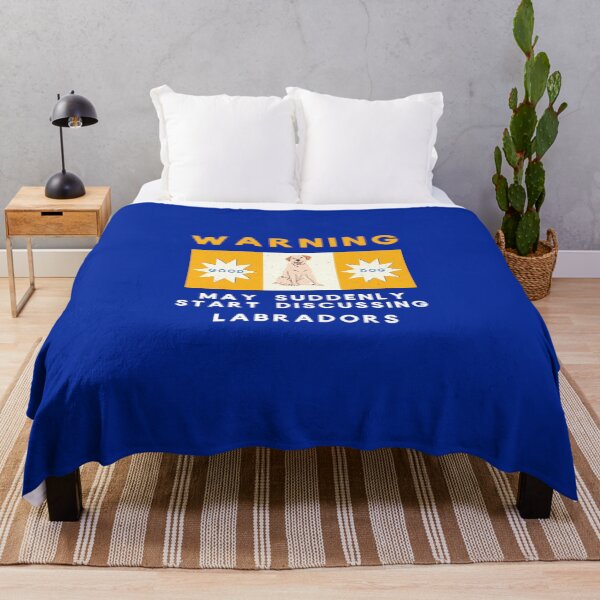 Item preview, Warning May Suddenly Start Discussing Labradors Funny designed and sold by Guarddogdrive.