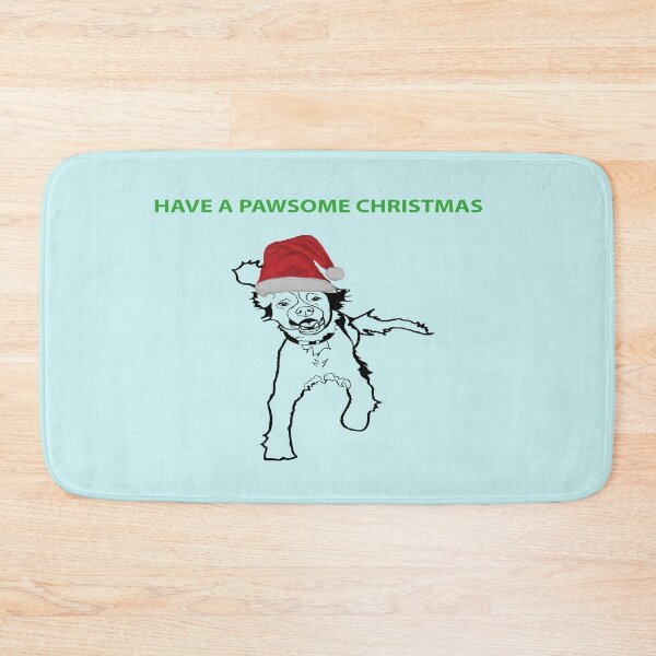 Item preview, Spaniel Pawsome Christmas design - Dog Christmas design designed and sold by IslesArt.