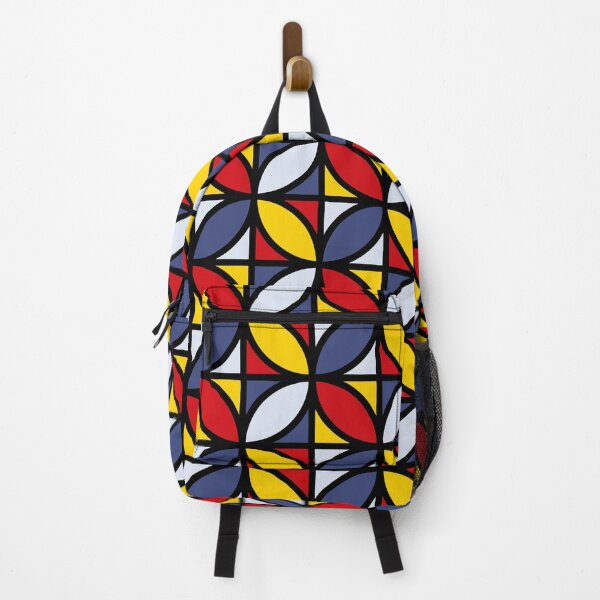 Artikelvorschau, Geometric pattern with multicolor floral elements in rows entworfen und verkauft von acidmit.