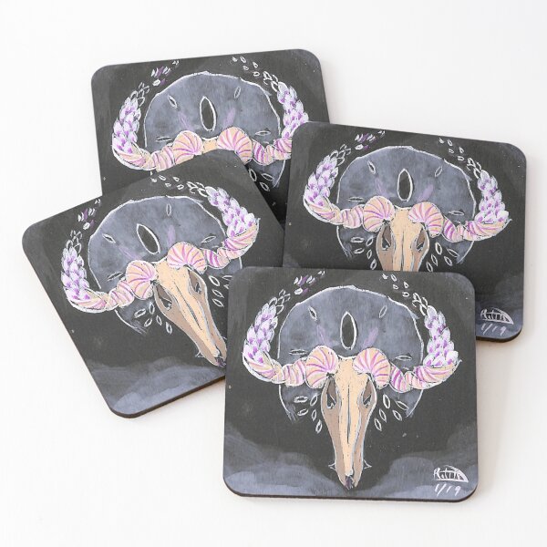 Item preview, ram skull designed and sold by Meghan Quinn.