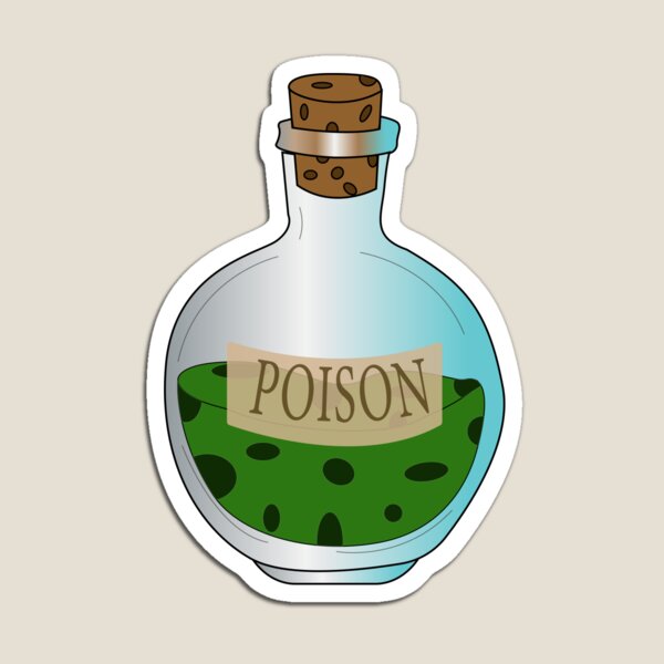 Poison Bottle Magnet