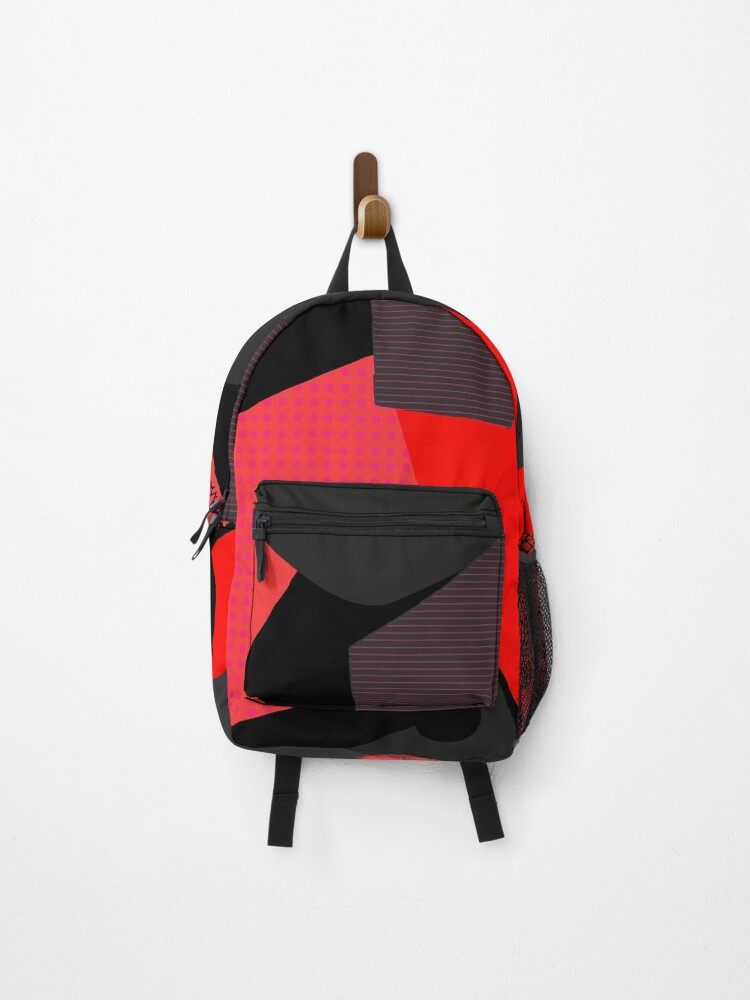 Thumbnail 1 of 3, Backpack, Abstract Paper Cutting designed and sold by patternpad.