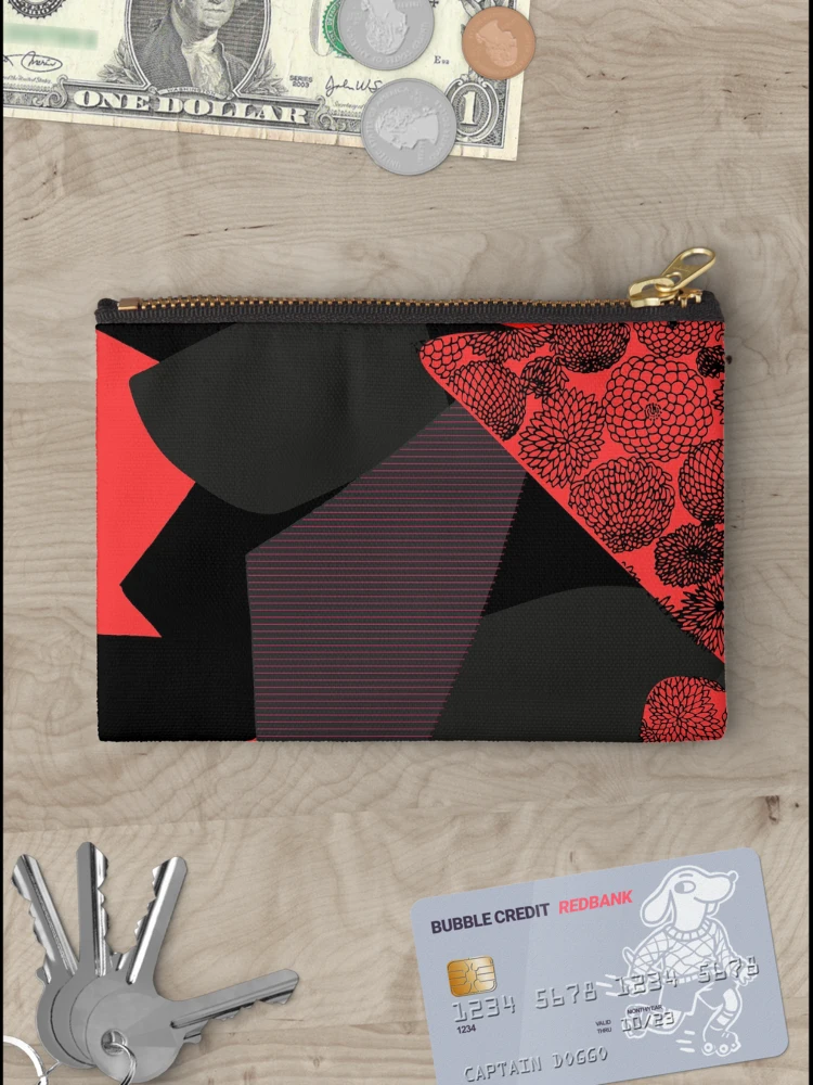 Thumbnail 3 of 4, Zipper Pouch, Abstract Paper Cutting designed and sold by A M E L I A R O B S O N.