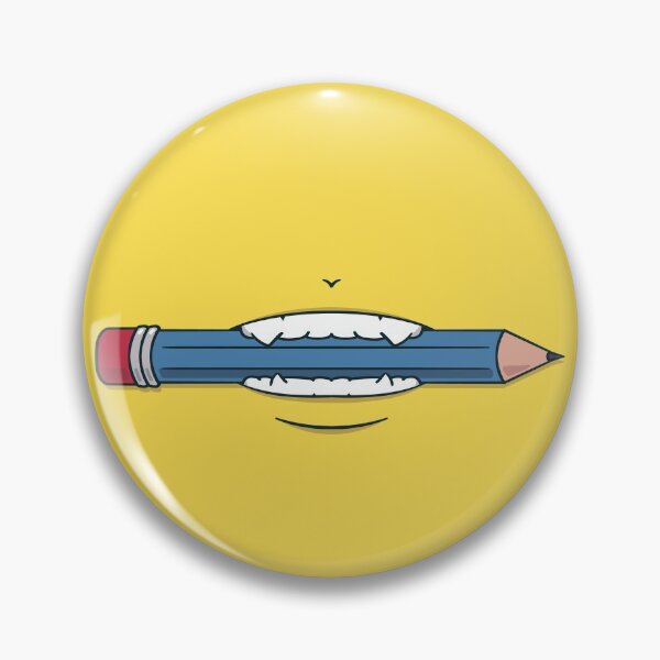 Item preview, Pen in Mouth - Blue and Yellow designed and sold by PabloooDuarte.