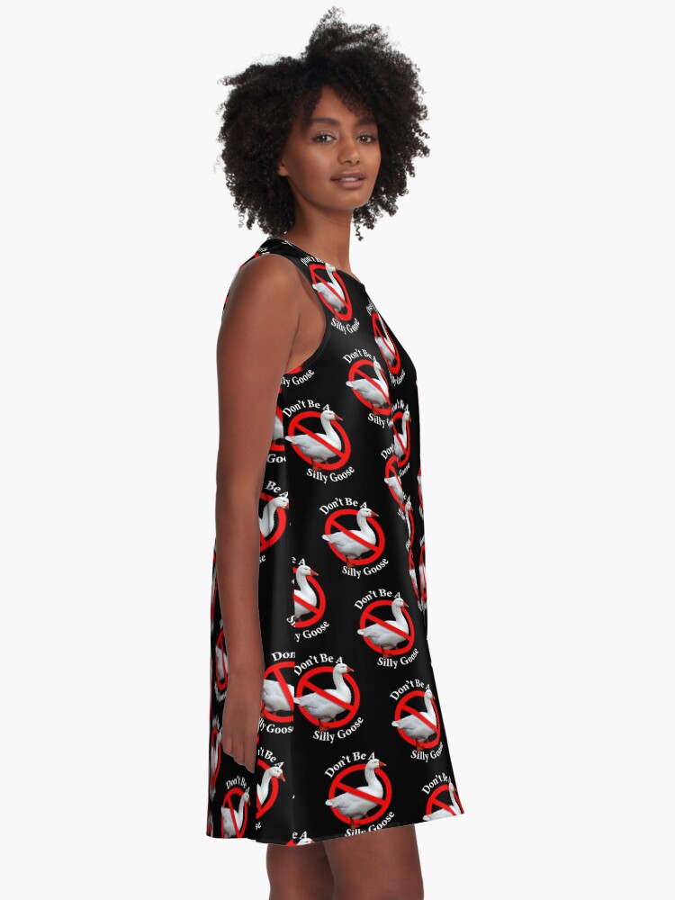 Alternate view of Don't Be A Silly Goose - Don't be Stupid A-Line Dress