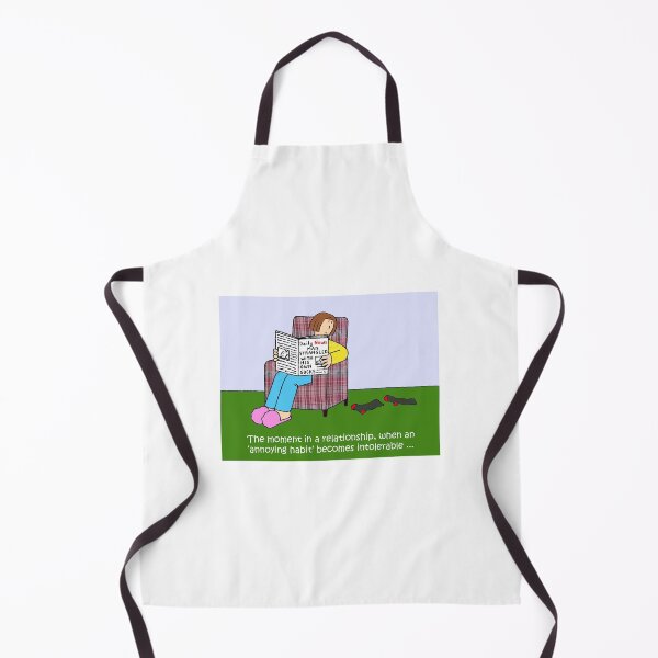 Item preview, Man Strangled by His Own Socks Relationship Cartoon designed and sold by KateTaylor.