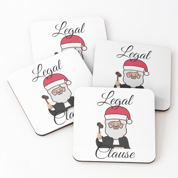 Item preview, Legal Santa Claus | Christmas | Lawyer | Judge | Barrister designed and sold by itsokaybyme.