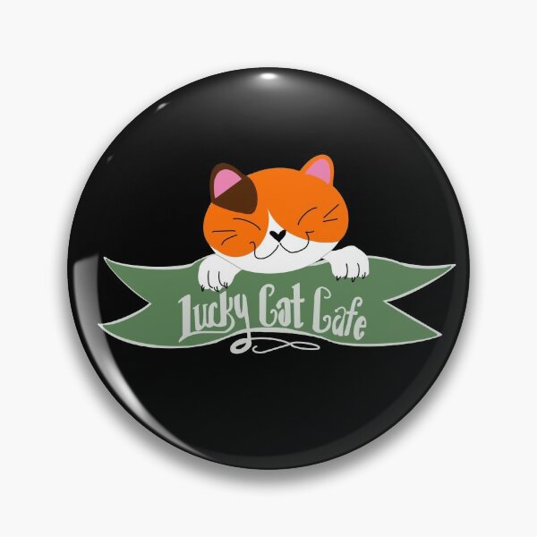 Item preview, Lucky Cat Cafe designed and sold by Nerd-Mountain.
