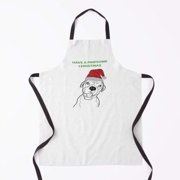 Item preview, Boxer Pawsome Christmas design - Dog Christmas design designed and sold by IslesArt.