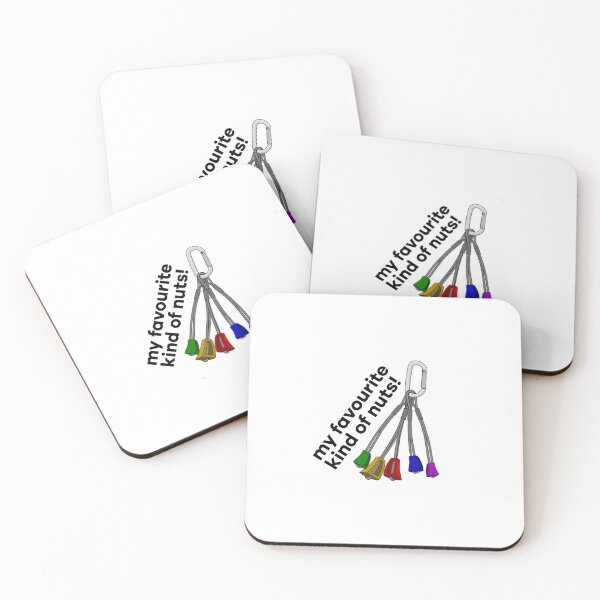 Item preview, Trad Rock Climbing Nuts Funny Quote - 'My Favourite Kind Of Nuts' designed and sold by Seth's Tees.