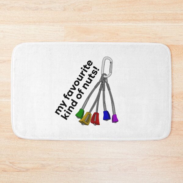 Item preview, Trad Rock Climbing Nuts Funny Quote - 'My Favourite Kind Of Nuts' designed and sold by Seth's Tees.