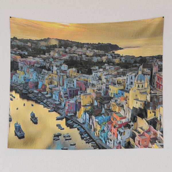 Item preview, Naples streets designed and sold by AnnaAndVibes.