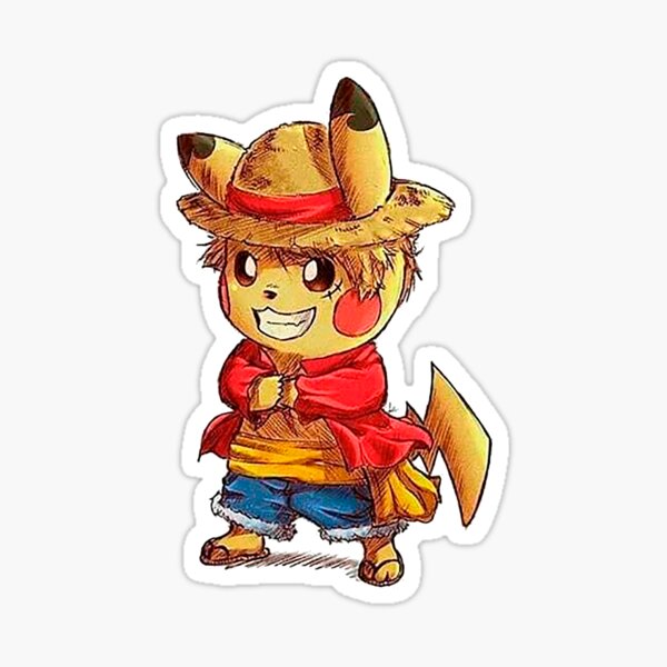 one piece characters Sticker for Sale by MEDesign4