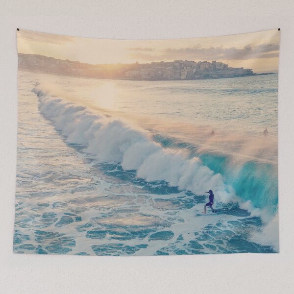 Item preview, Sun Shine Surfing on Perfect Ocean Waves designed and sold by Web CreationsNL.