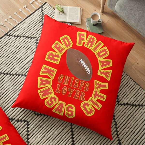 Kansas City Football Lover Floor Pillow