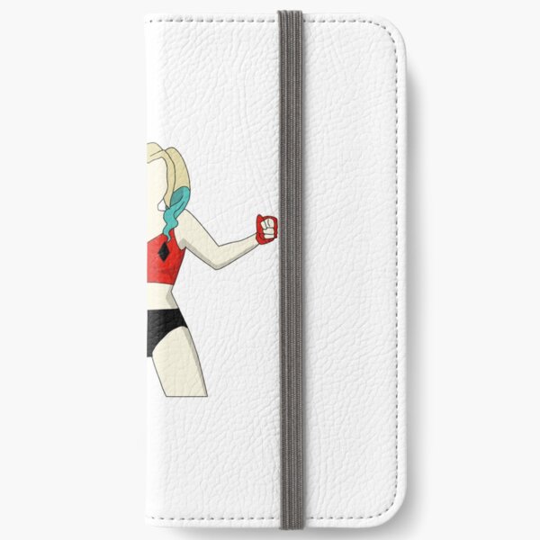 red and black hero iPhone Wallet