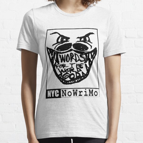 NYCNoWriMo Word God Essential T-Shirt