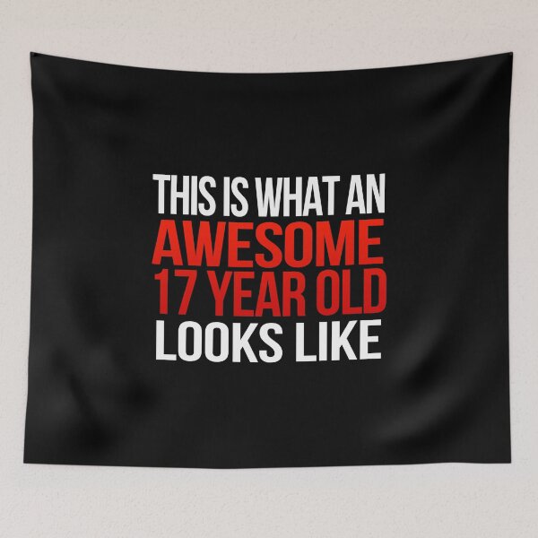 Item preview, 17 Year Old Birthday Gift designed and sold by Vitrina ⭐⭐⭐⭐⭐.