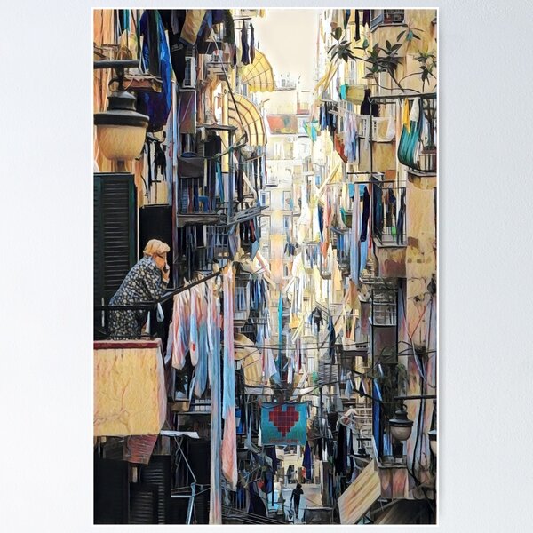 Item preview, Naples streets designed and sold by AnnaAndVibes.