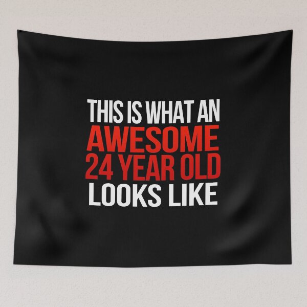 Item preview, 24 Year Old Birthday Gift designed and sold by Vitrina ⭐⭐⭐⭐⭐.