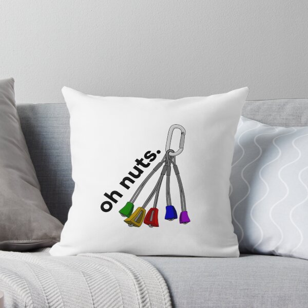 Item preview, Trad Rock Climbing Nuts Funny Quote - 'oh nuts.' designed and sold by Seth's Tees.
