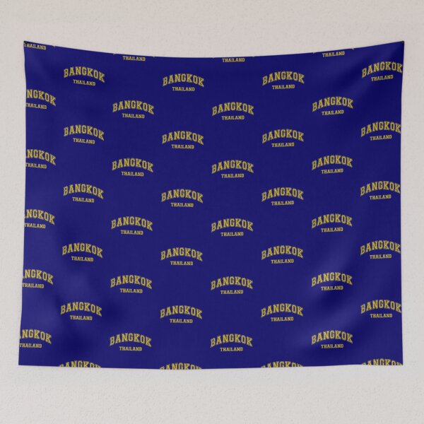 Item preview, Bangkok Thailand, Classic College look, vintage grunge designed and sold by webdango.