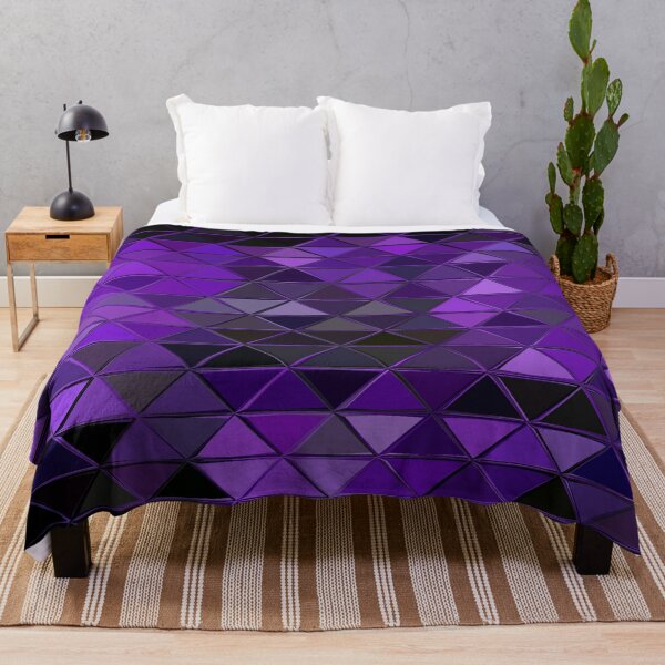 Item preview, Purple modern triangle pattern art cool Gifts for huncle and family members designed and sold by AYACHI90.