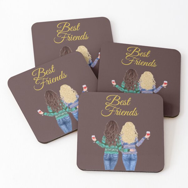 Item preview, Two Pretty Best Friends designed and sold by SunfullyYours.