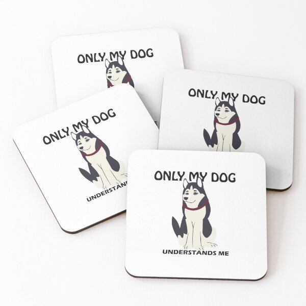 Item preview,  Only My Dog Understands Me  designed and sold by Zone-Graphics.