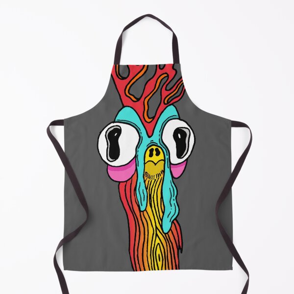 Item preview, trippy chicken designed and sold by sketchysdoodles.