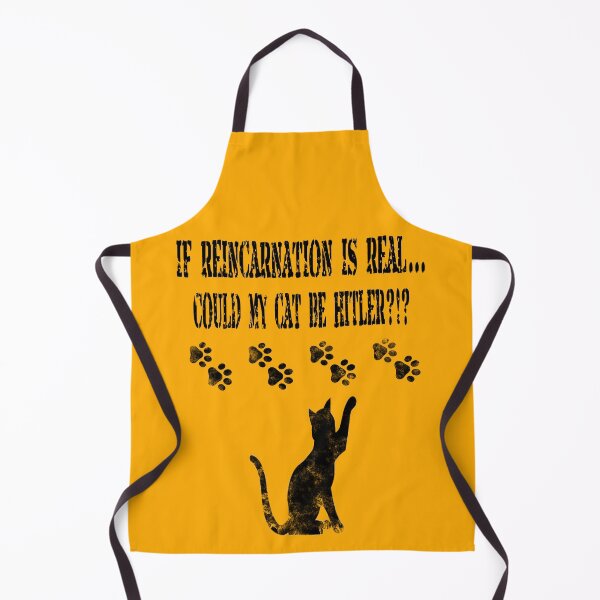 Item preview, If reincarnation is real...could my cat be Hitler?!? designed and sold by shaynetwright.