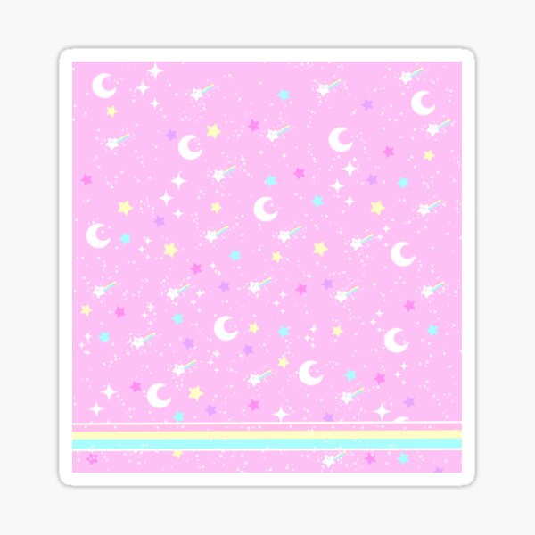 Kawaii cosmic candy galaxy Sticker