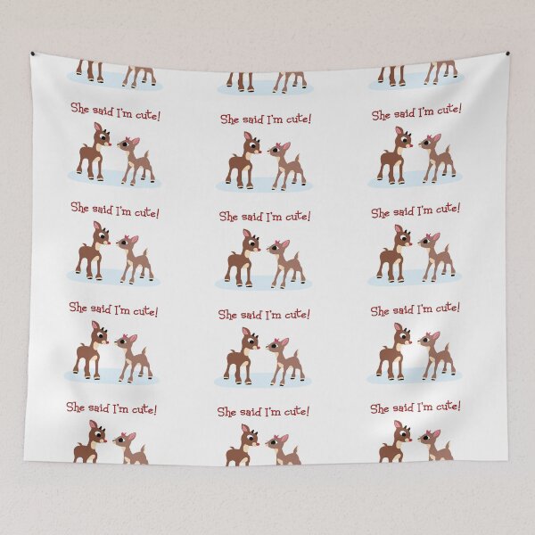 Item preview, She Said I'm Cute! designed and sold by catladymeow.