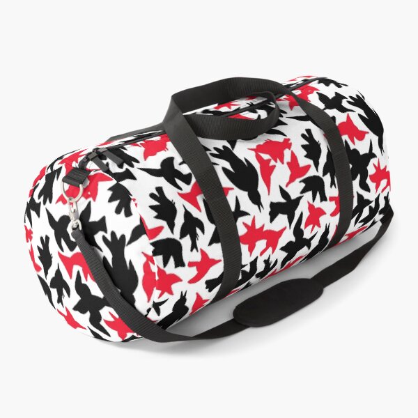 Item preview, Red and Black Bird Pattern designed and sold by RosalieReeves.