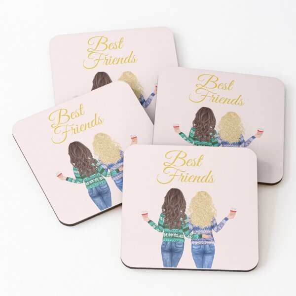 Item preview, Two Pretty Best Friends designed and sold by SunfullyYours.