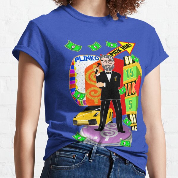 THE PRICE IS RIGHT TV SHOW FLASHING LIGHT T SHIRT*BLOWOUT