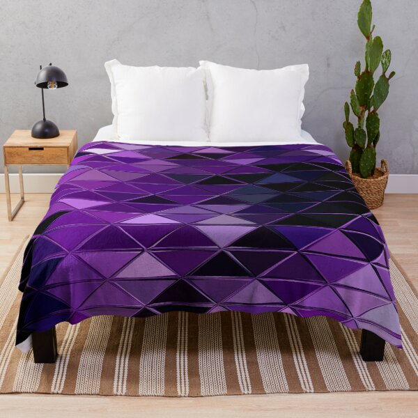 Item preview, Purple modern triangle pattern art cool Gifts for huncle and family members designed and sold by AYACHI90.