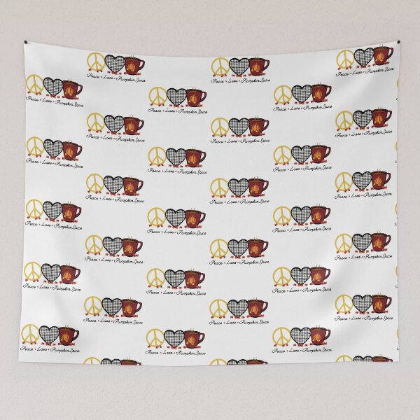 Item preview, Peace Love Pumpkin Spice designed and sold by Stewby.
