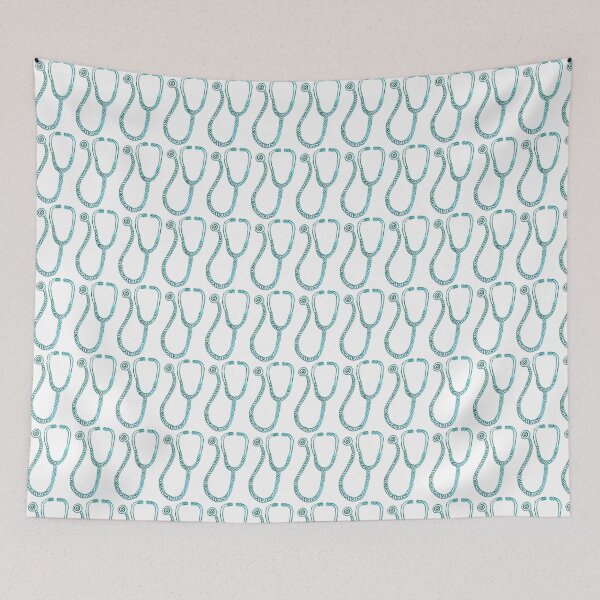 Item preview, Blue Stehtoscope Zentangle designed and sold by dati2328.