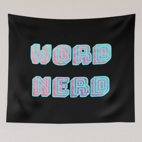 Item preview, Word Nerd  AKA English Major or Bookworm designed and sold by ittybittyowl.