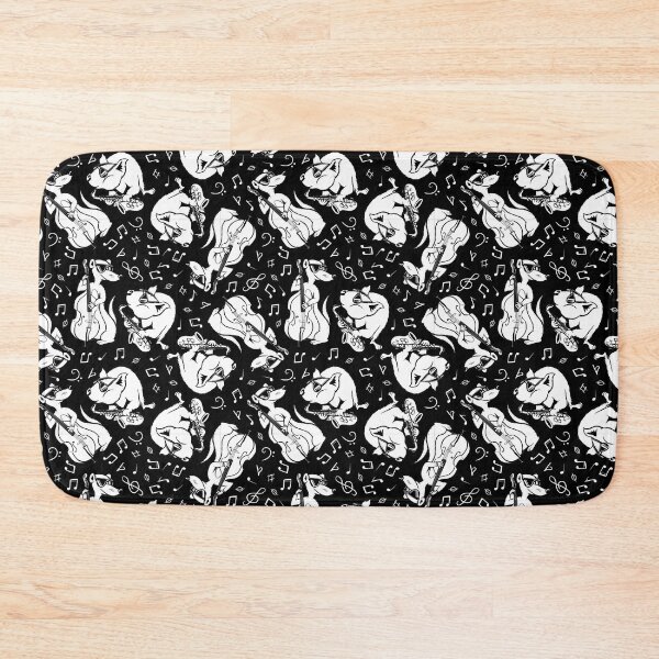 Item preview, Musicians Pattern - Black designed and sold by Jared Hart.