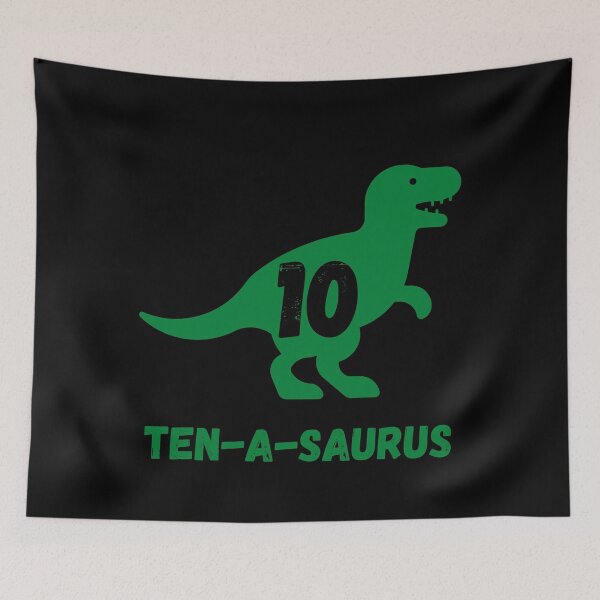 Item preview, 10th birthday dinosaur designed and sold by selez.