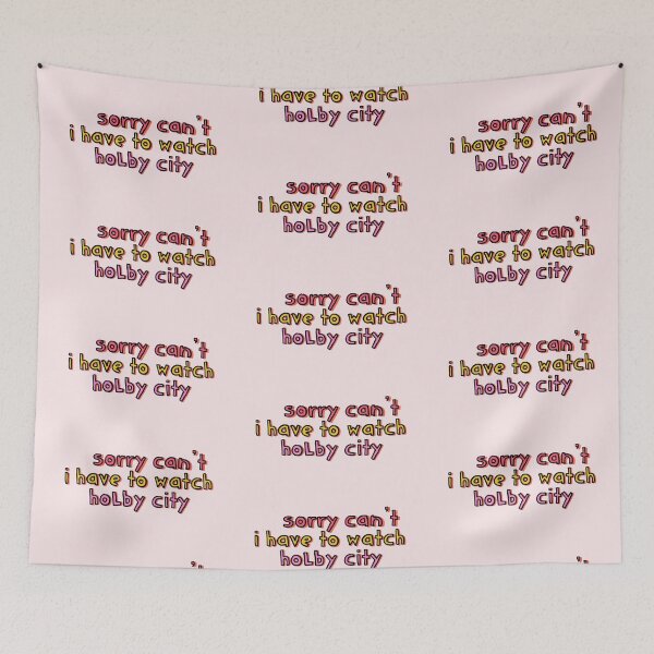 Item preview, Sorry Can't I Have to Watch Holby City designed and sold by holbytv.