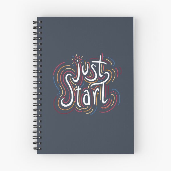 Item preview, Just Start Quote designed and sold by Mytrudesign by Liz.
