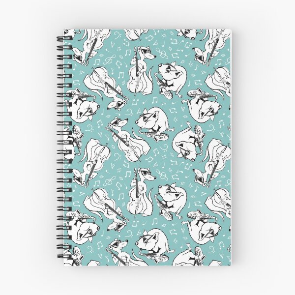 Item preview, Musicians Pattern - Blue designed and sold by Jared Hart.
